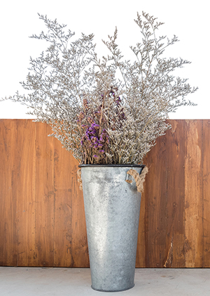 ZN DESIGN, jardinière en zinc